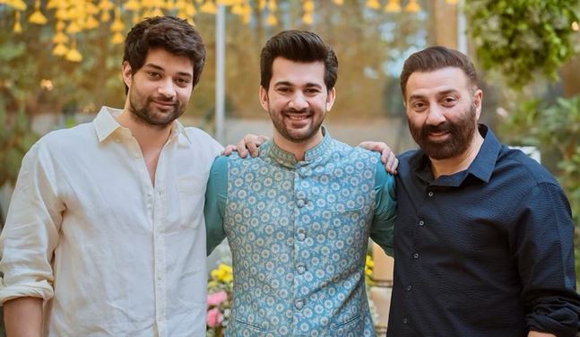 Sunny Deol' son Karan Deol and Rajveer Deol 